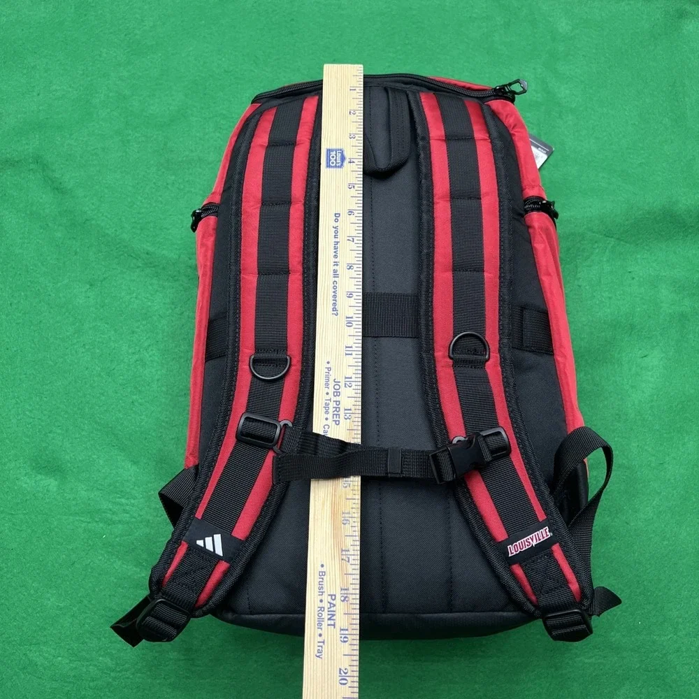 Adidas Red Louisville Cardinals 5 Star Football Team 2 Issued  backpack